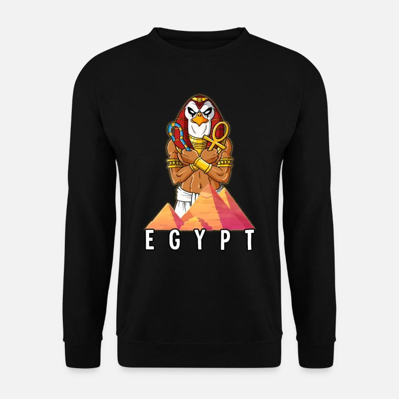 Ägypten Ra Pharao - Unisex Pullover - Schwarz