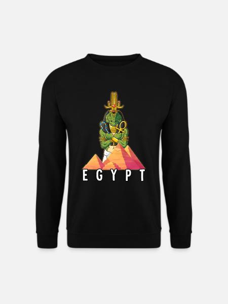 Ägypten Subek Pharao - Unisex Pullover - Schwarz