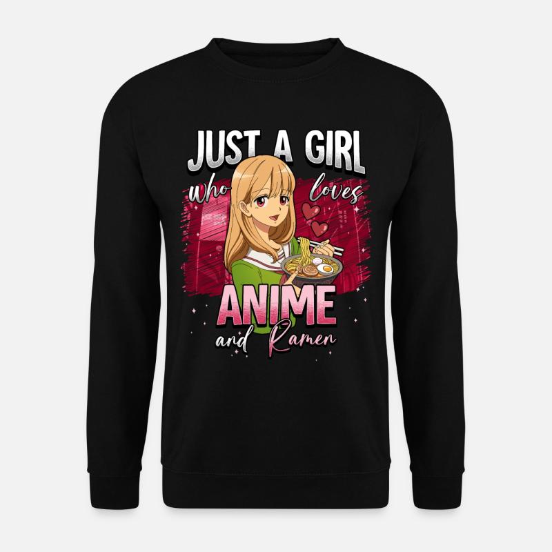 Anime Otaku Weeb - Unisex Pullover - Schwarz