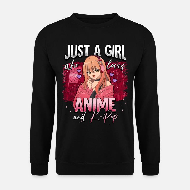 Anime Otaku Weeb - Unisex Sweatshirt - black