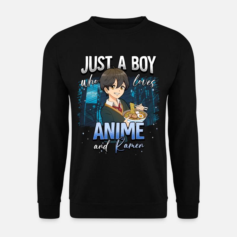 Anime Otaku Weeb - Unisex Pullover - Schwarz