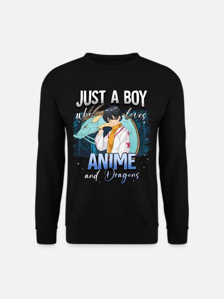 Anime Otaku Weeb - Unisex Pullover - Schwarz