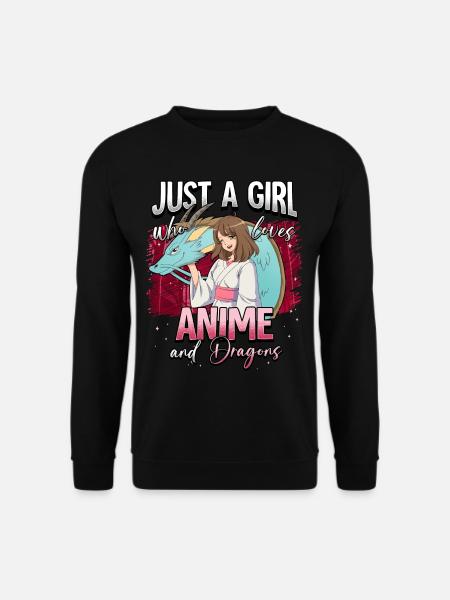 Anime Otaku Weeb - Unisex Sweatshirt - black