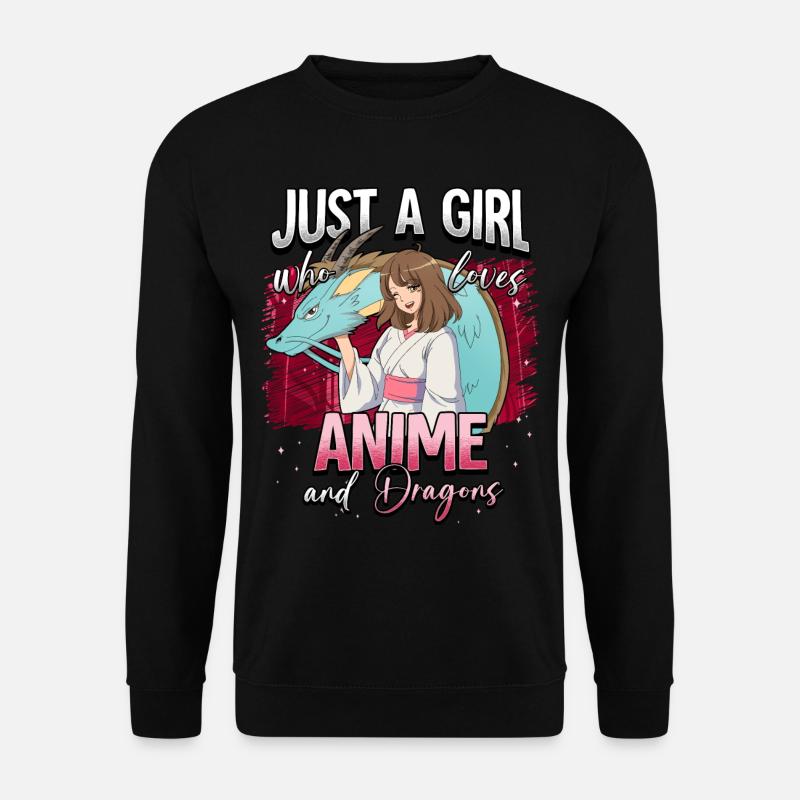 Anime Otaku Weeb - Unisex Pullover - Schwarz