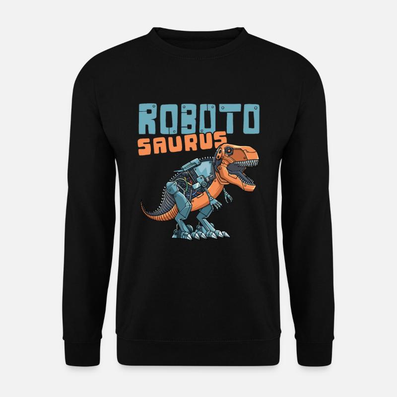 Robot Dinosaure T-Rex - Sweat-shirt Unisexe - noir