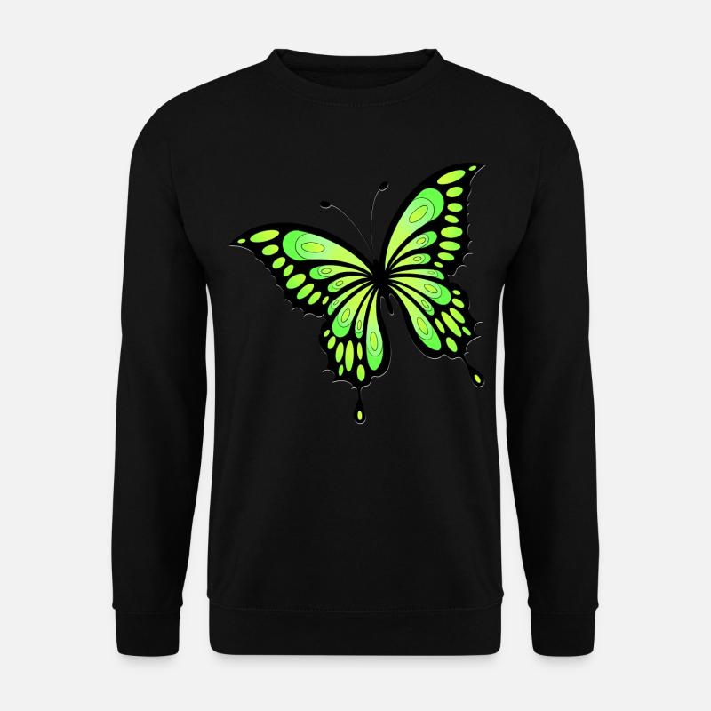 Schmetterling - Unisex Pullover - Schwarz