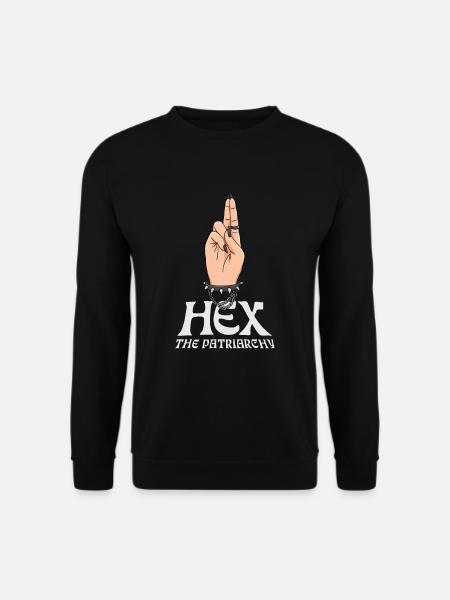 Feminismus Verhext Das Patriarchat Feministisch - Unisex Pullover - Schwarz