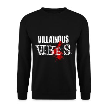 Rogue-like vibes Rogue-time - Unisex Sweatshirt - black - Front - Alina (178cm) & Michal (187cm)