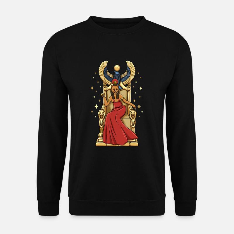 Sekhmet Graphic - Unisex Sweatshirt - black