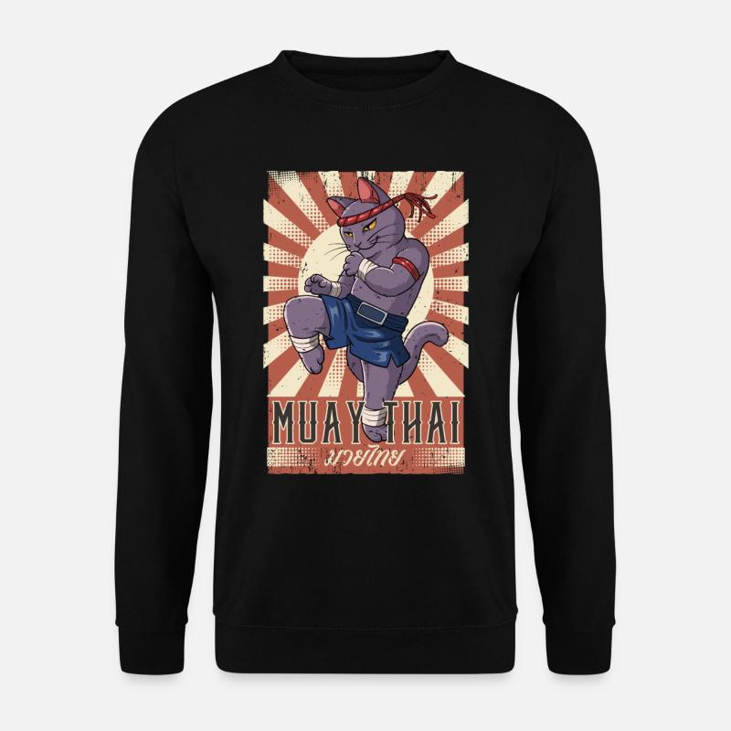 Muay Thai - Unisex Sweatshirt - black