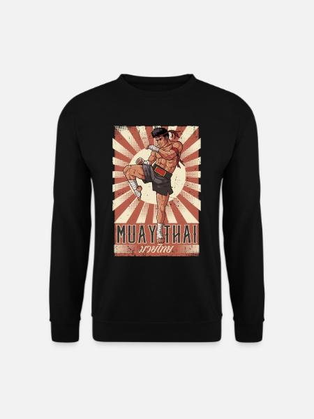 Muay Thai - Unisex Sweatshirt - black