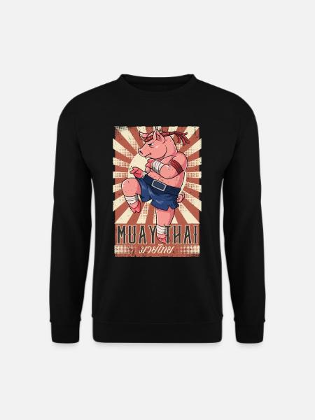 Muay Thai - Unisex Sweatshirt - black