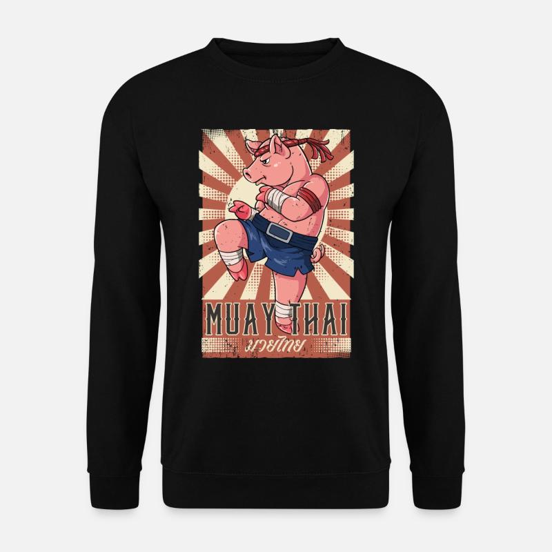 Muay Thai - Unisex Sweatshirt - black