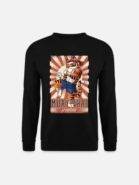 Muay Thaï - Sweat-shirt Unisexe - noir