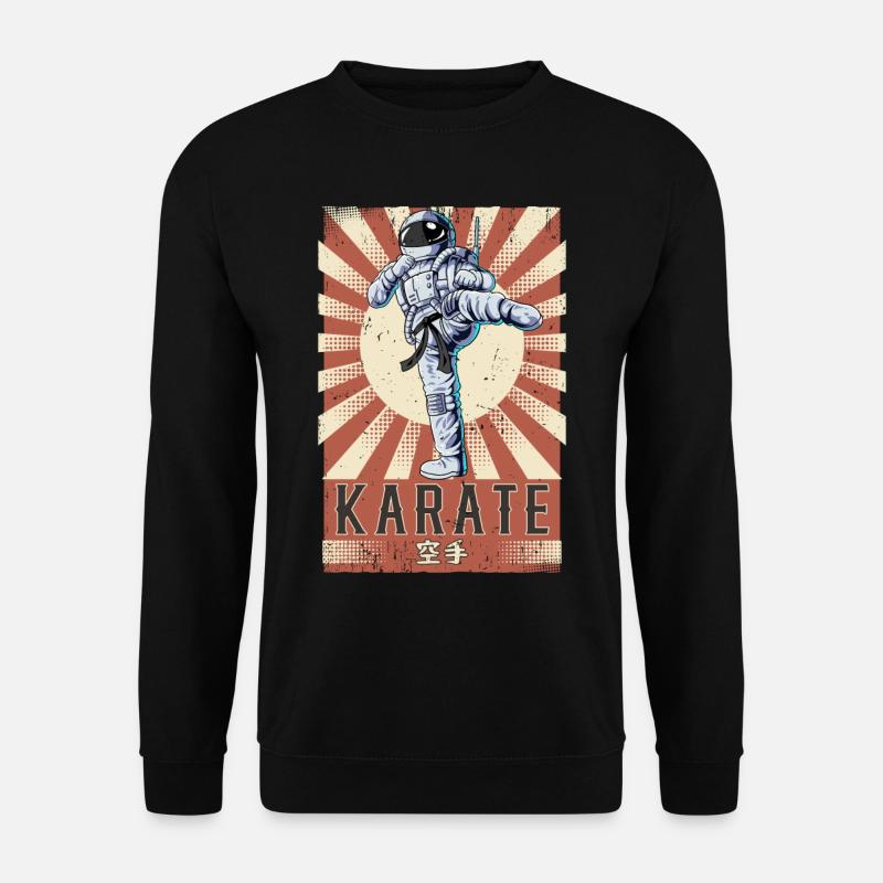Karaté - Sweat-shirt Unisexe - noir