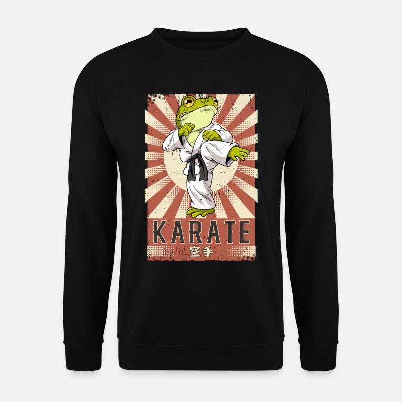 Karate - Unisex Pullover - Schwarz