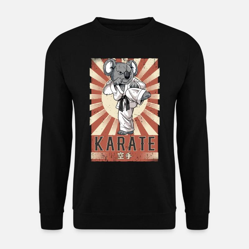 Karate - Unisex Pullover - Schwarz