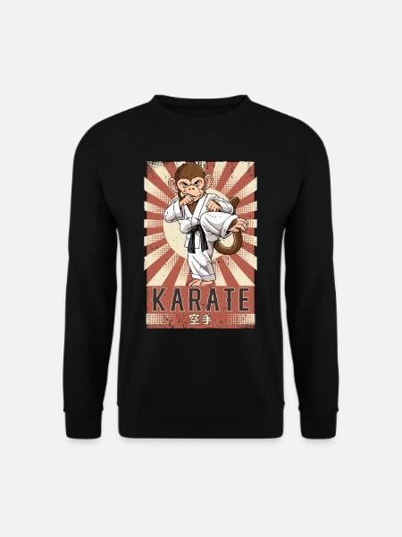Karate - Unisex Pullover - Schwarz