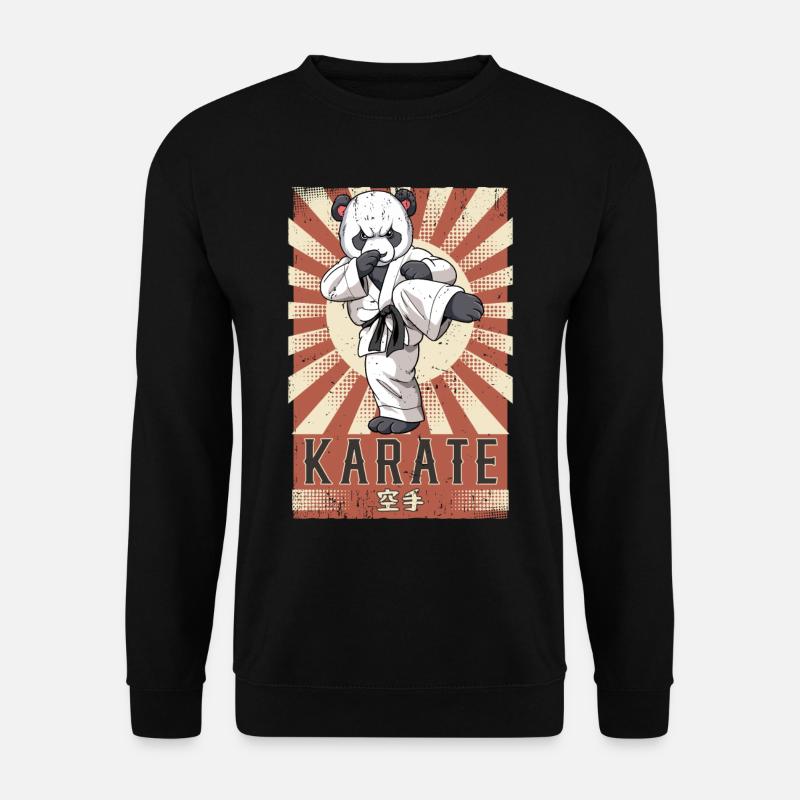 Karate - Unisex Pullover - Schwarz