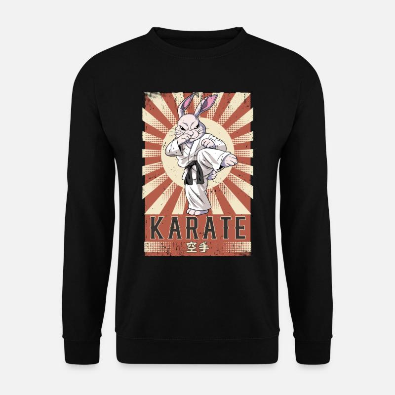 Karate - Unisex Pullover - Schwarz