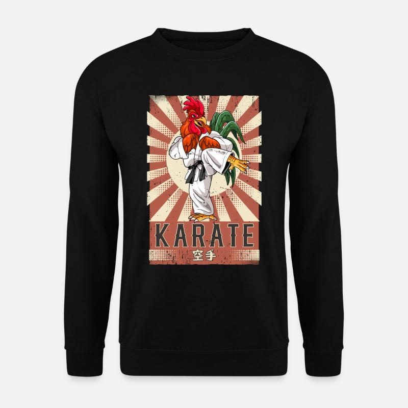 Karate - Unisex Pullover - Schwarz