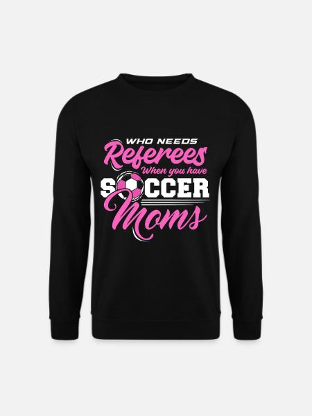 Fußball-Mutter Gameday Soccer Mom - Unisex Pullover - Schwarz