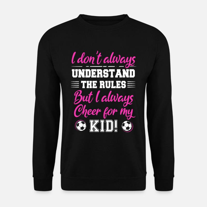 Fußball-Mutter Gameday Soccer Mom - Unisex Sweatshirt - black