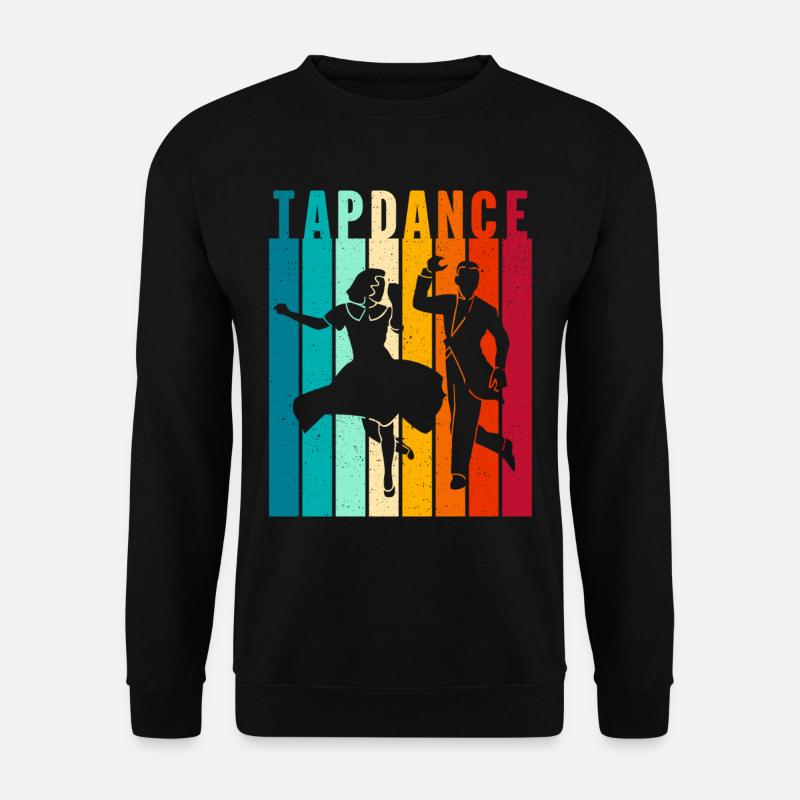 Stepptänzer Stepptanzschuhe Stepptanzlehrer - Unisex Pullover - Schwarz