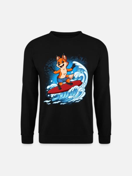 Wave surfers Surfers Surfers - Unisex Sweatshirt - black