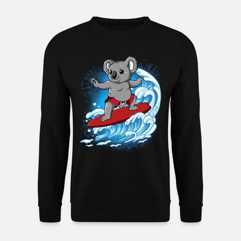 Surfeurs de vagues Surfeurs Surfeurs - Sweat-shirt Unisexe - noir
