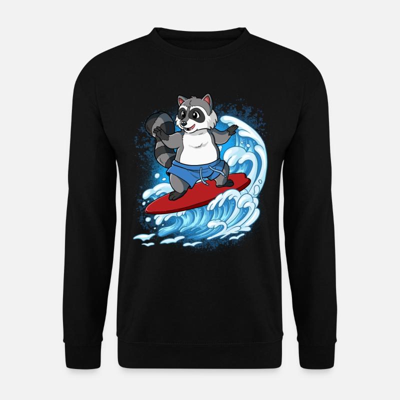 Wave surfers Surfers Surfers - Unisex Sweatshirt - black