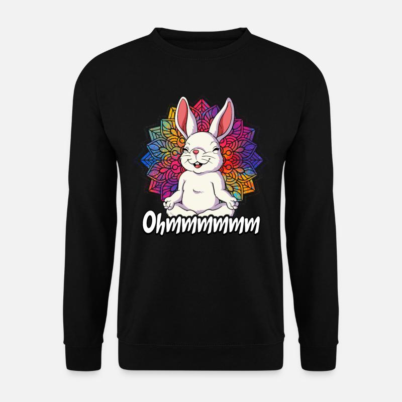 Yoga Ohmmm Namaste - Unisex Pullover - Schwarz