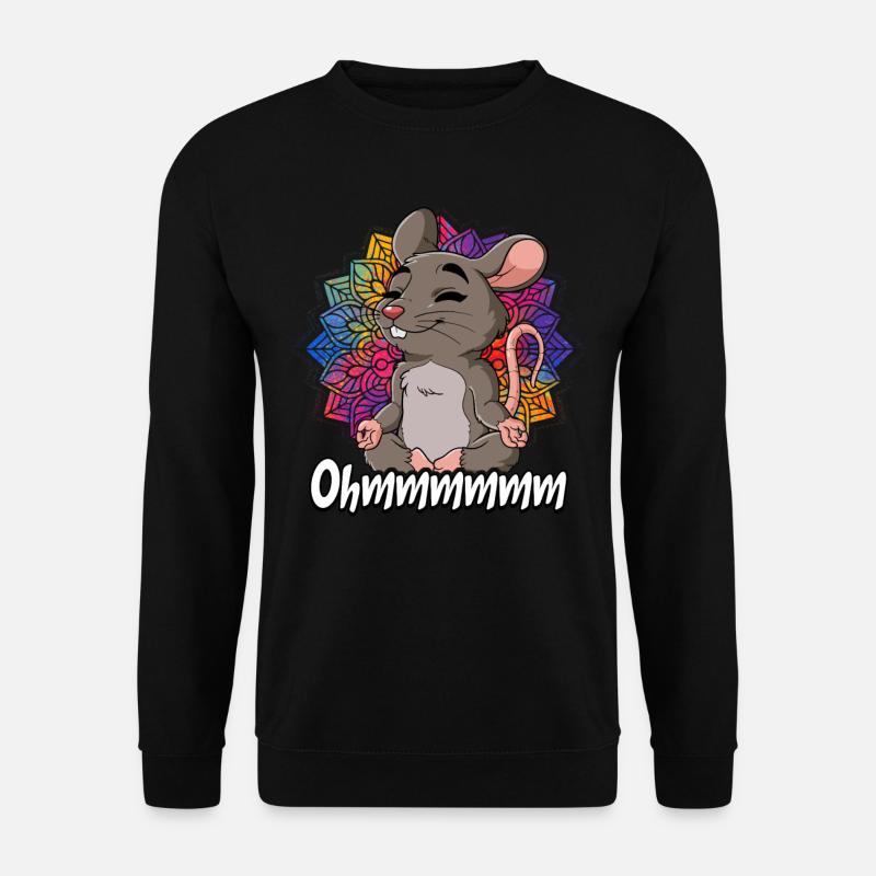 Yoga Ohmmm Namaste - Unisex Pullover - Schwarz