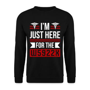 Medizinischer Programmierer, Beruf, Medizinische - Unisex Pullover - Schwarz - Vorne - Alina (178cm) & Michal (187cm)