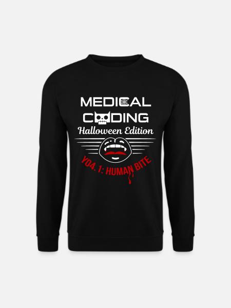 Halloween Medicine Coder Medical - Sweat-shirt Unisexe - noir