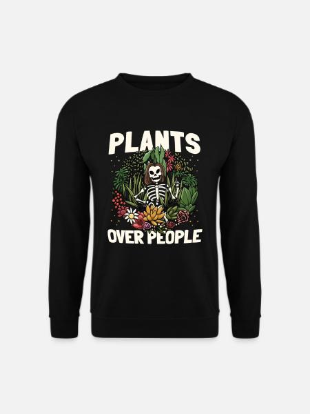 Gärtner, Gartenpflanzenliebhaber, Pflanzensammler - Unisex Pullover - Schwarz