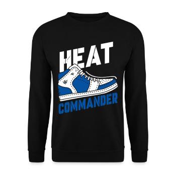 Shoe Collector Shoemaker Sneaker Addict - Unisex Sweatshirt - black - Front - Alina (178cm) & Michal (187cm)
