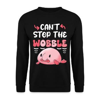 Meeresbiologe Tiefseefisch Blobfisch Ozean - Unisex Pullover - Schwarz - Vorne - Alina (178cm) & Michal (187cm)