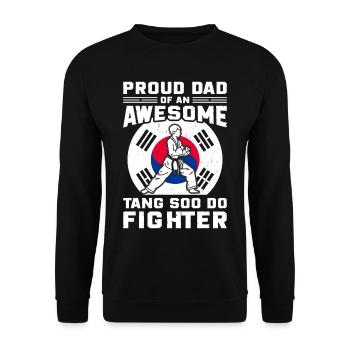 Tang so Do Gift - Unisex Sweatshirt - black - Front - Alina (178cm) & Michal (187cm)