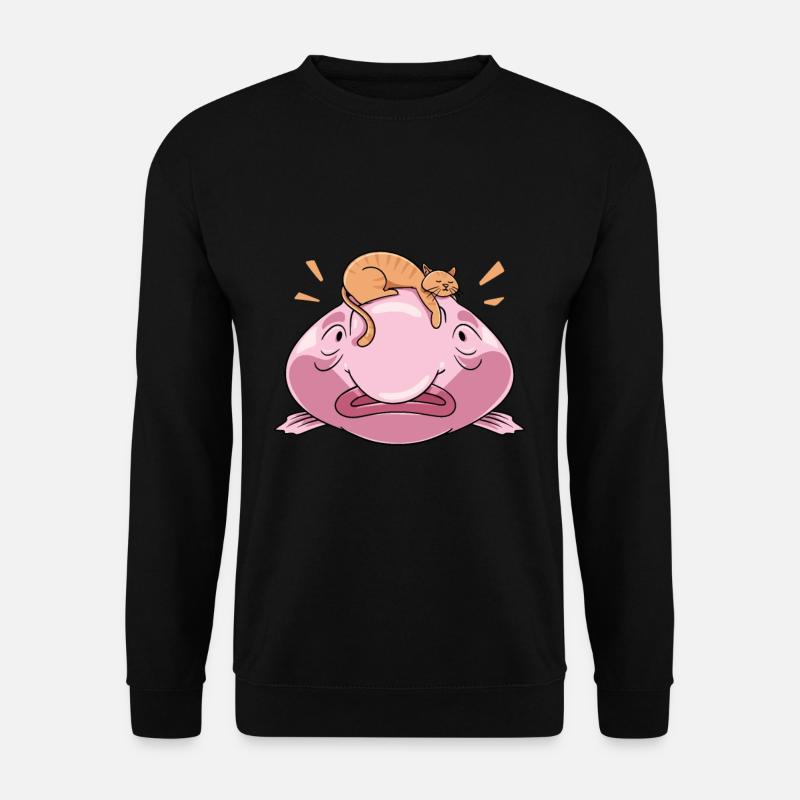 Blobfisch - Unisex Pullover - Schwarz