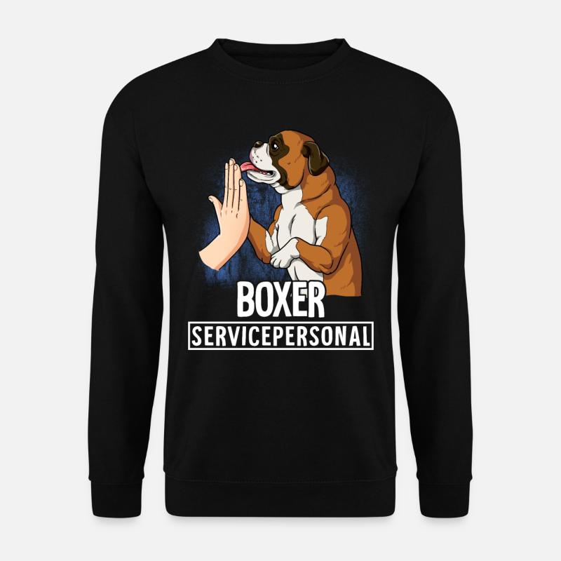 Boxer - Unisex Pullover - Schwarz