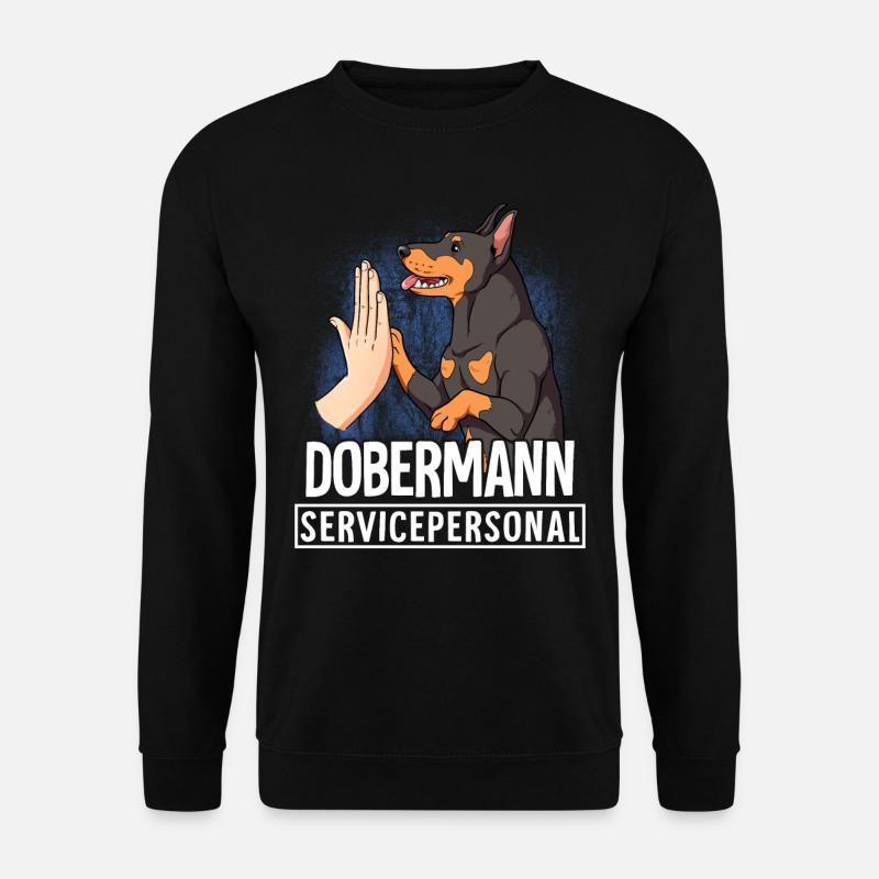 Dobermann - Unisex Pullover - Schwarz