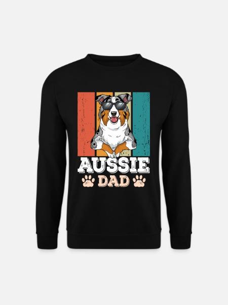 Aussie Dad - Unisex Sweatshirt - black