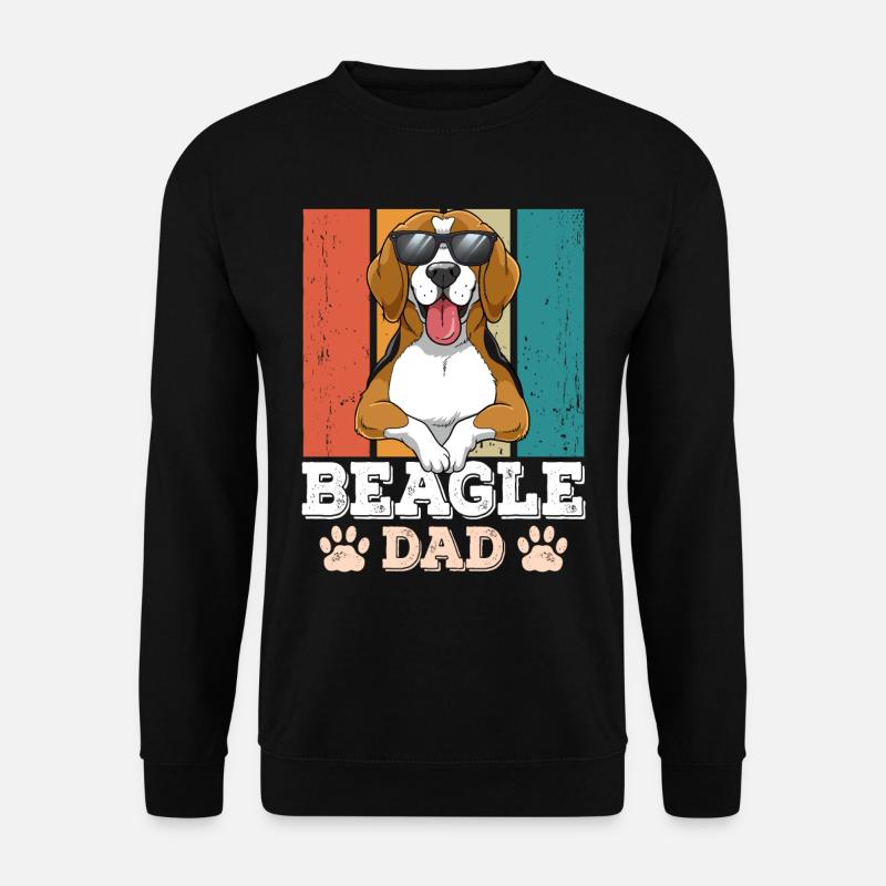 Beagle Dad - Unisex Sweatshirt - black