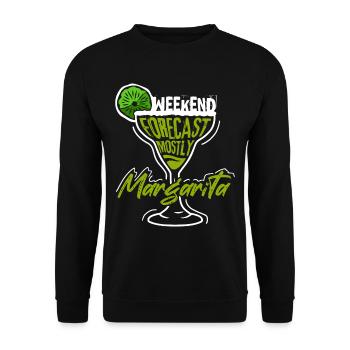 Mexican cocktail alcohol drinker - Unisex Sweatshirt - black - Front - Alina (178cm) & Michal (187cm)