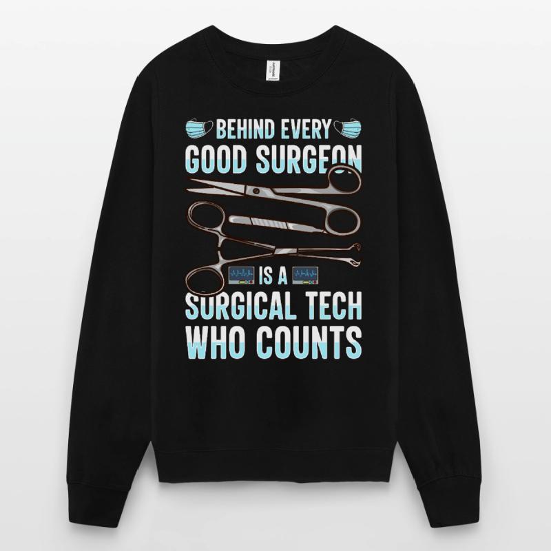 Scrub Tech Technicien chirurgical Technologue chirurgical Sweat-shirt Unisexe