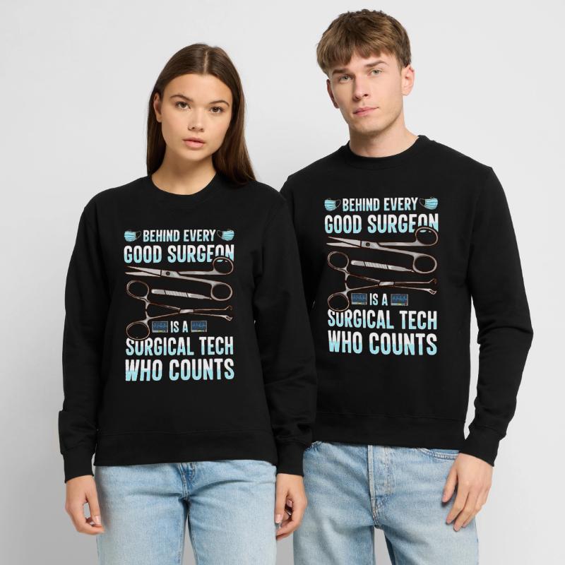 Scrub Tech Technicien chirurgical Technologue chirurgical Sweat-shirt Unisexe
