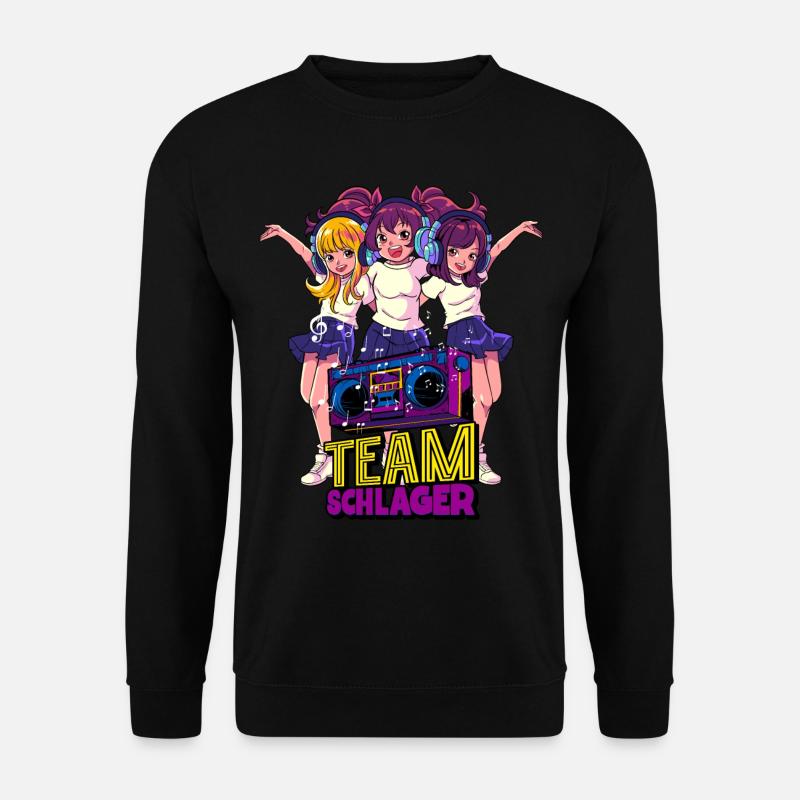 Team Schlager - Unisex Pullover - Schwarz