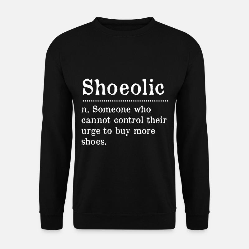 Schuhmacher Schuhsammler Sneaker-Süchtiger - Unisex Pullover - Schwarz