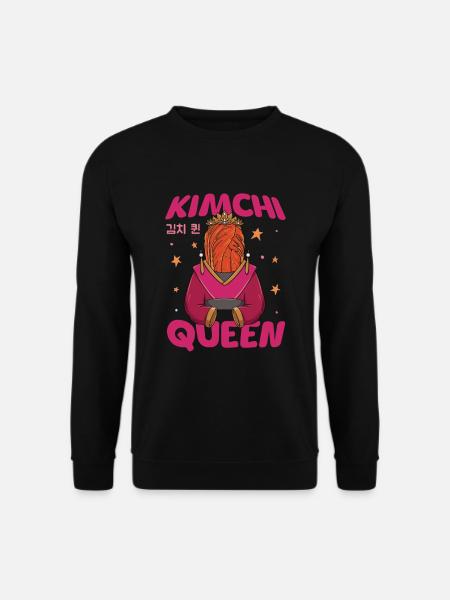 Koreanisches Essen Scharfer Feinschmecker Ich - Unisex Pullover - Schwarz